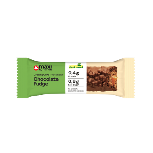 Creamy Core Bar Box of 12 - Vegan Chocolate Fudge