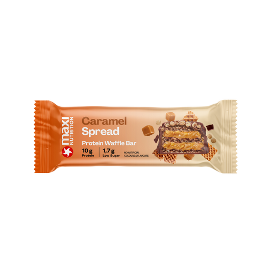 Protein Wafer Bar Box of 12 - Caramel Spread