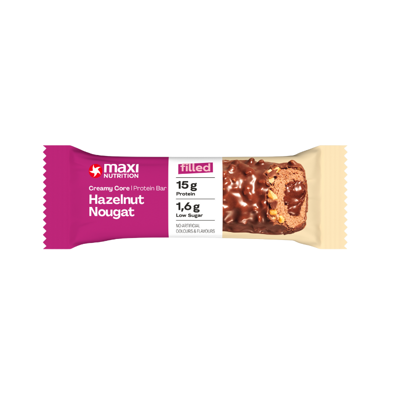 Creamy Core Bar Box of 12 - Hazelnut Nougat