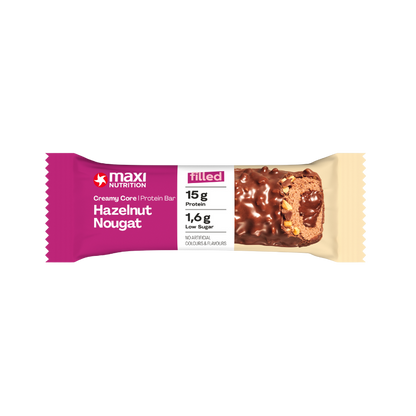 Creamy Core Bar Box of 12 - Hazelnut Nougat