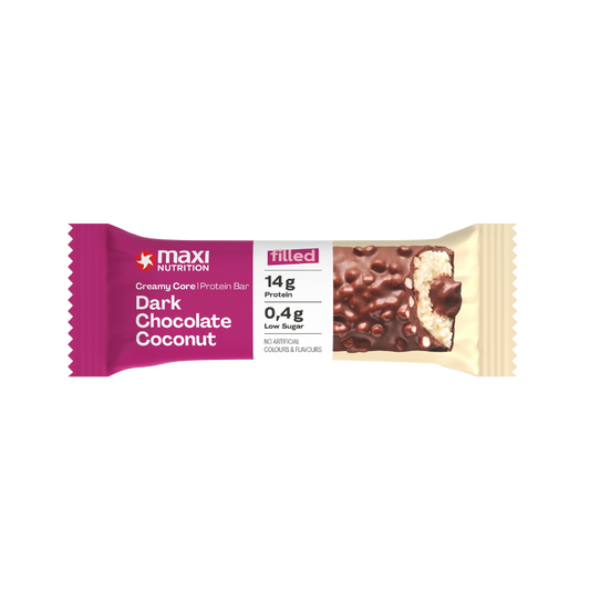 Creamy Core Bar Box of 12 - Dark Chocolate Coconut