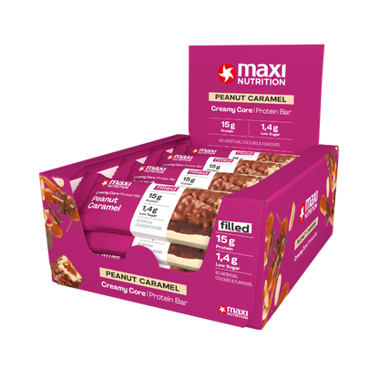Creamy Core Bar Box of 12 - Peanut Caramel