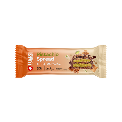 Protein Wafer Bar Box of 12 - Pistachio Spread